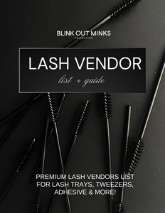 Lash Vendor List